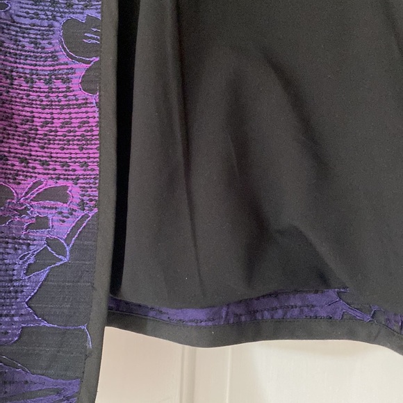 Chico’s Size 2 Textured Open Front Ombré Jacquard Jacket Blazer Chicos Large - Picture 7 of 10